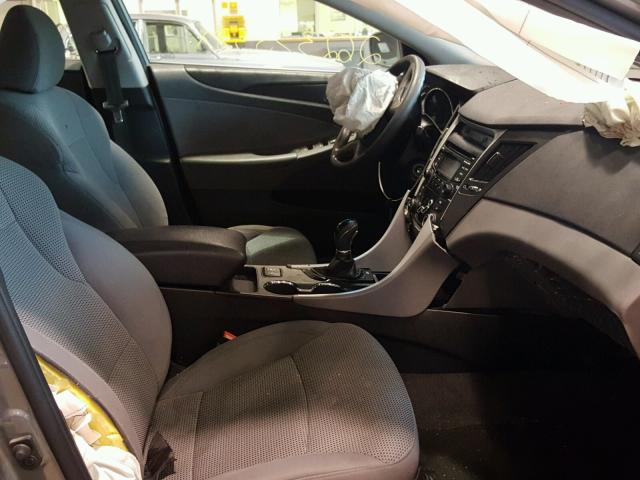 5NPEB4AC6DH776299 - 2013 HYUNDAI SONATA GLS GRAY photo 5