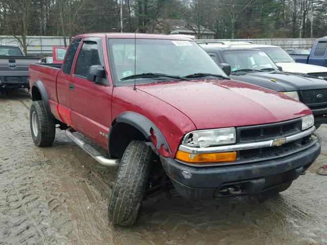 1GCCT19W618112483 - 2001 CHEVROLET S TRUCK S1 RED photo 1