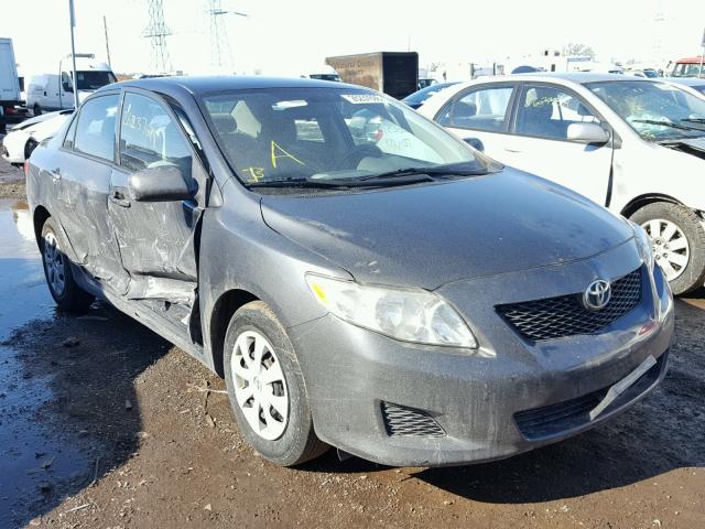 1NXBU4EE6AZ344933 - 2010 TOYOTA COROLLA BA BLACK photo 1