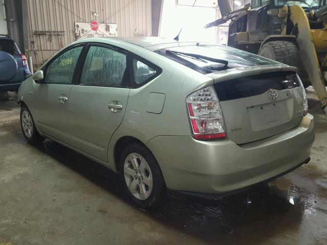 JTDKB20U163177729 - 2006 TOYOTA PRIUS GREEN photo 3