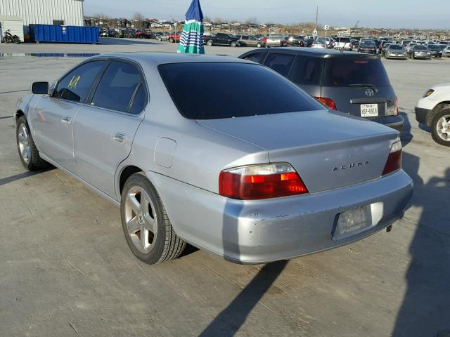 19UUA56892A011697 - 2002 ACURA 3.2TL TYPE SILVER photo 3