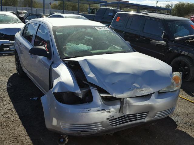 1G1AK52F257605240 - 2005 CHEVROLET COBALT SILVER photo 1