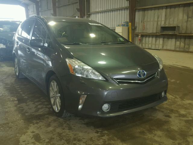 JTDZN3EU0C3023335 - 2012 TOYOTA PRIUS V CHARCOAL photo 1