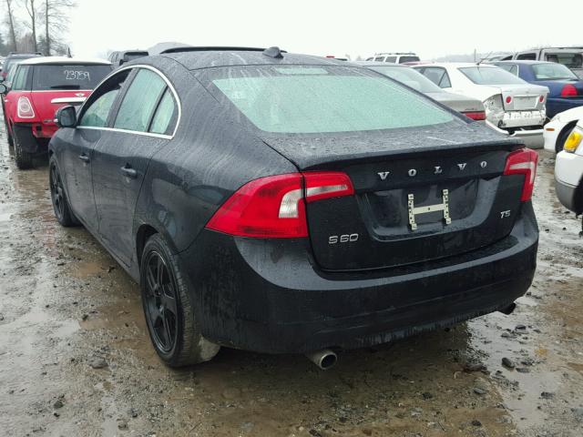 YV1622FS2C2101908 - 2012 VOLVO S60 T5 BLACK photo 3