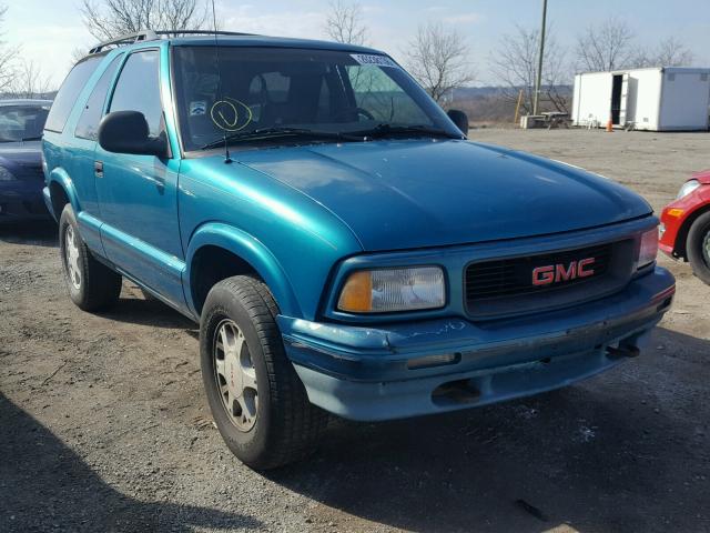 1GKCT18W0S2529494 - 1995 GMC JIMMY GREEN photo 1