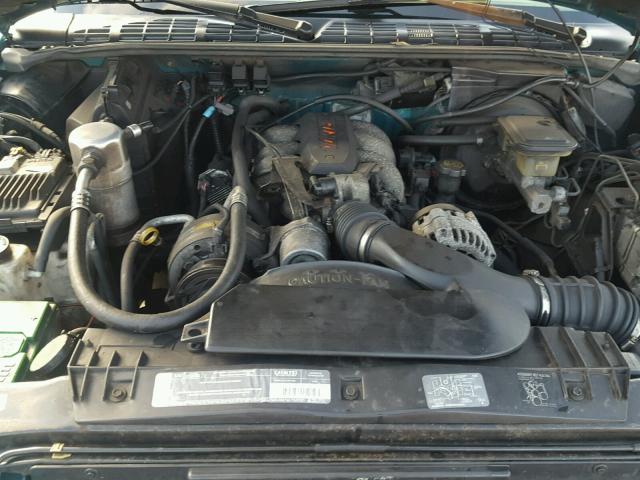 1GKCT18W0S2529494 - 1995 GMC JIMMY GREEN photo 7