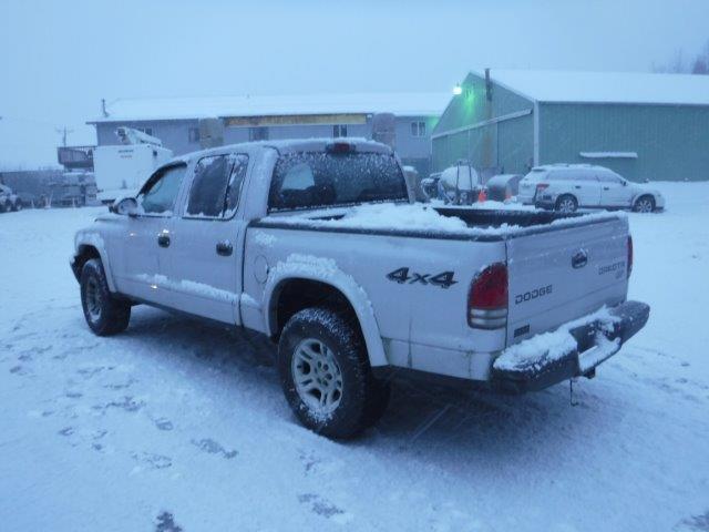 1D7HG38K34S664380 - 2004 DODGE DAKOTA QUA SILVER photo 3