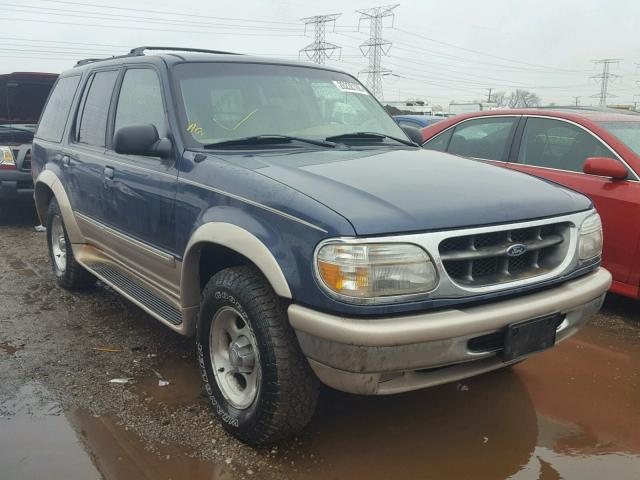 1FMZU34E3WZB65639 - 1998 FORD EXPLORER BLUE photo 1