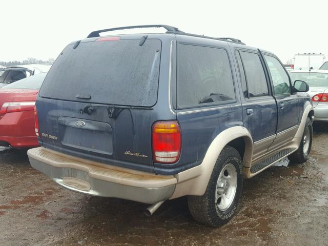 1FMZU34E3WZB65639 - 1998 FORD EXPLORER BLUE photo 4