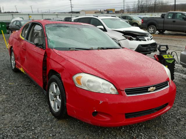 2G1WM15K769260532 - 2006 CHEVROLET MONTE CARL 红色 照片 1