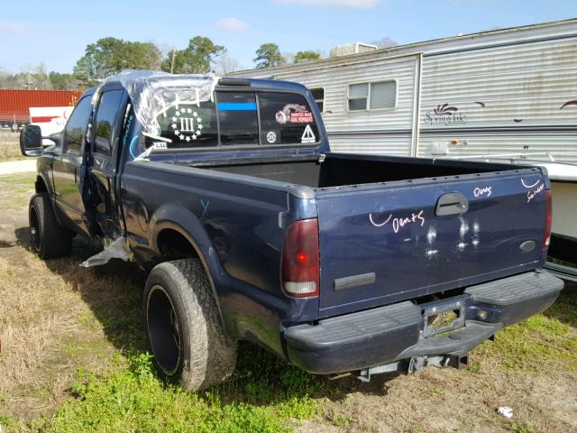 1FTWW31P86EB53145 - 2006 FORD F350 SRW S BLUE photo 3