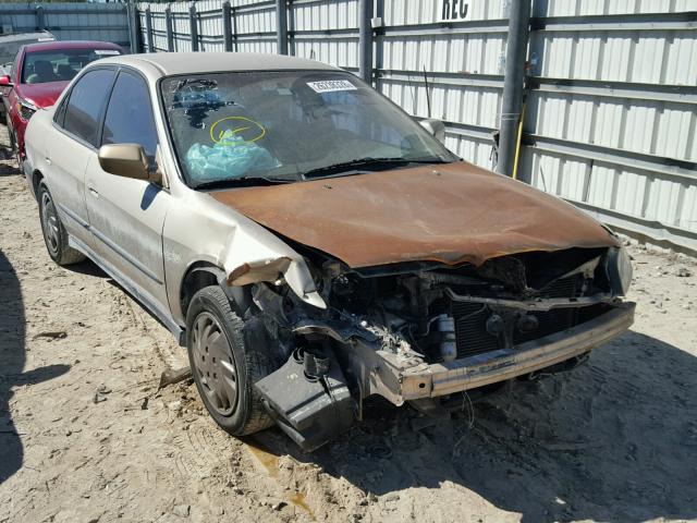 1HGCG5645YA118035 - 2000 HONDA ACCORD LX GOLD photo 1