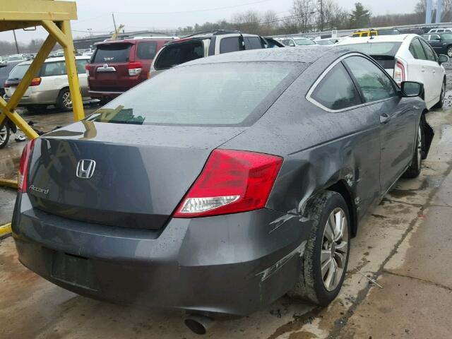 1HGCS1B35BA004564 - 2011 HONDA ACCORD LX- GRAY photo 4