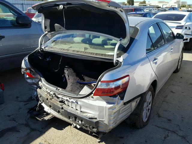 JTNBB46K873010752 - 2007 TOYOTA CAMRY NEW SILVER photo 4