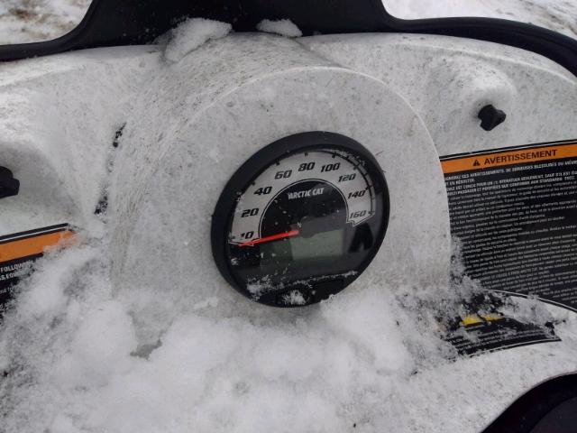 4UF08SNW18T121334 - 2008 ARCTIC CAT SNOWMOBILE BLACK photo 8