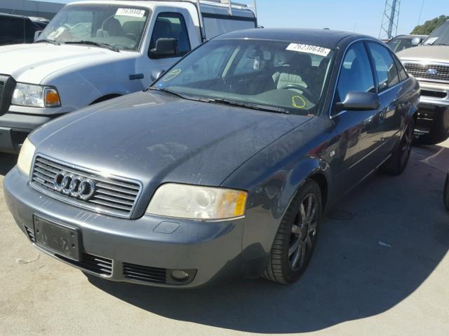 WAUCD64B14N053294 - 2004 AUDI A6 S-LINE GRAY photo 2