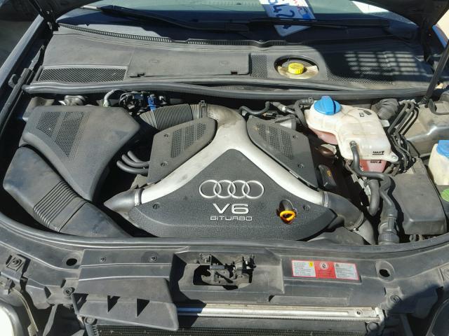 WAUCD64B14N053294 - 2004 AUDI A6 S-LINE GRAY photo 7