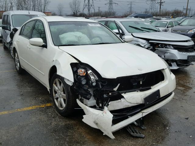 1N4BA41E84C839055 - 2004 NISSAN MAXIMA SE WHITE photo 1