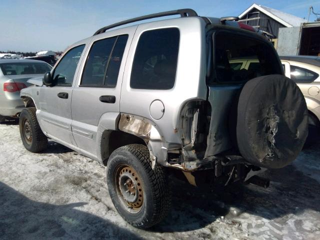 1J4GL58K54W178167 - 2004 JEEP LIBERTY LI SILVER photo 3