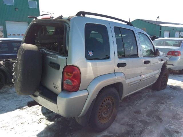 1J4GL58K54W178167 - 2004 JEEP LIBERTY LI SILVER photo 4