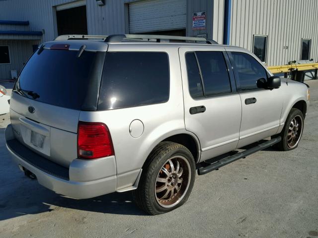 1FMZU63K04UA05267 - 2004 FORD EXPLORER X GRAY photo 4