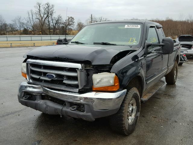 1FTNX21F6XED58975 - 1999 FORD F250 SUPER BLACK photo 2