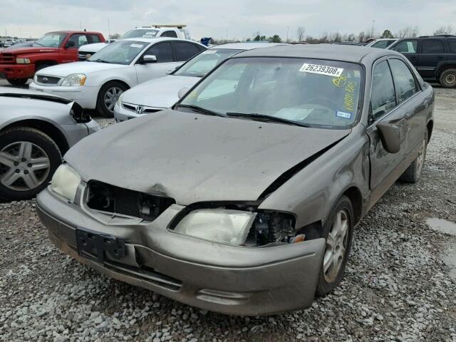 1YVGF22C325304097 - 2002 MAZDA 626 LX GRAY photo 2