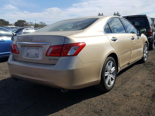 JTHBJ46GX82247770 - 2008 LEXUS ES 350 GOLD photo 4