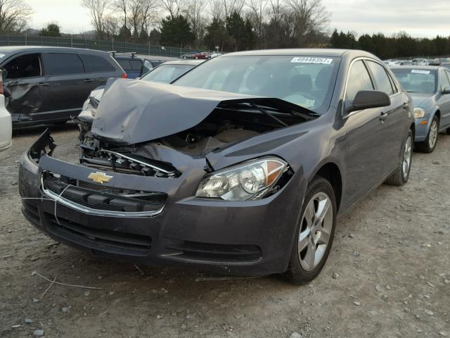 1G1ZA5EU6CF359909 - 2012 CHEVROLET MALIBU LS 灰色 照片 2