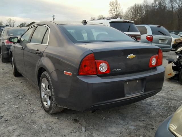 1G1ZA5EU6CF359909 - 2012 CHEVROLET MALIBU LS 灰色 照片 3