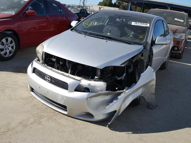 JTKDE167880237398 - 2008 TOYOTA SCION TC ვერცხლისფერი ფოტო 2