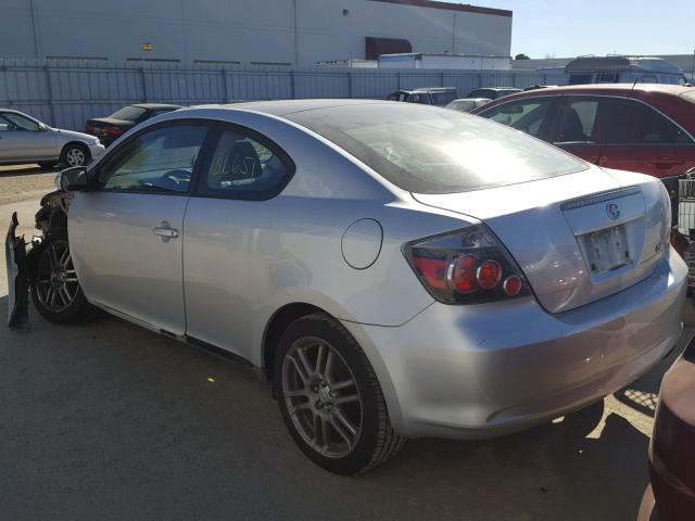 JTKDE167880237398 - 2008 TOYOTA SCION TC SILVER photo 3