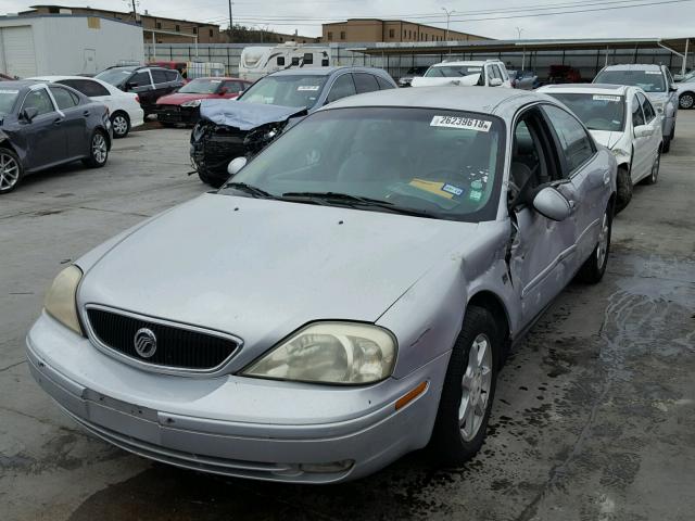 1MEHM55S21A608174 - 2001 MERCURY SABLE LS P SILVER photo 2