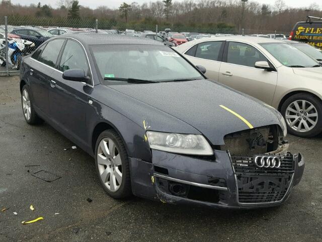 WAUDH74F86N111521 - 2006 AUDI A6 3.2 QUA BLUE photo 1