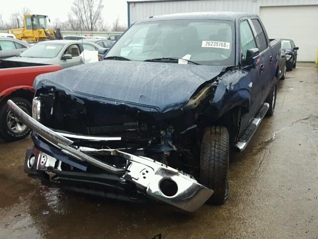 1FTFW1EF1DFD96129 - 2013 FORD F150 SUPER BLUE photo 2