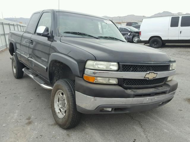 1GCHK29U62E305829 - 2002 CHEVROLET SILVERADO BLACK photo 1