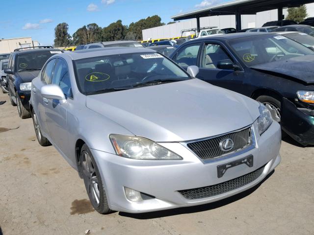 JTHBK262775045438 - 2007 LEXUS IS 250 GRAY photo 1