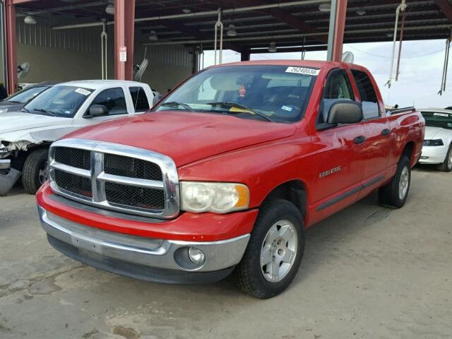 1D7HA18N12S679344 - 2002 DODGE RAM 1500 RED photo 2