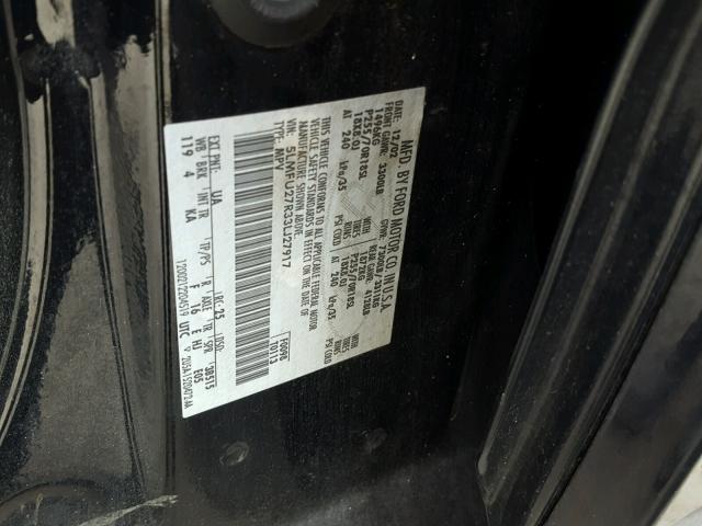 5LMFU27R33LJ27917 - 2003 LINCOLN NAVIGATOR BLACK photo 10