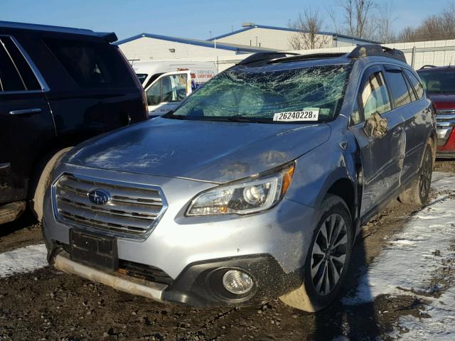 4S4BSENC2G3330116 - 2016 SUBARU OUTBACK 3. BLUE photo 2