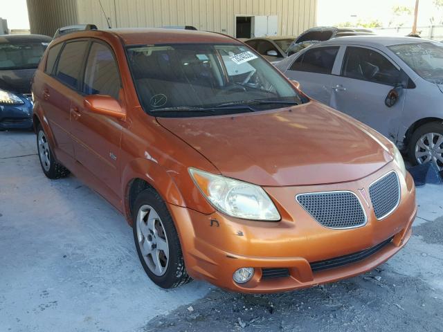 5Y2SL63895Z406589 - 2005 PONTIAC VIBE ORANGE photo 1