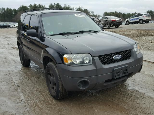 1FMYU02Z06KD54452 - 2006 FORD ESCAPE XLS BLACK photo 1