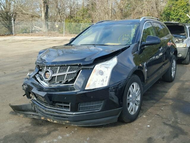 3GYFNDEY4AS591360 - 2010 CADILLAC SRX LUXURY BLACK photo 2