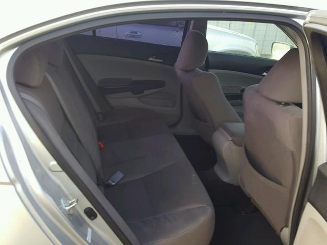 1HGCP2F32CA246506 - 2012 HONDA ACCORD LX SILVER photo 6