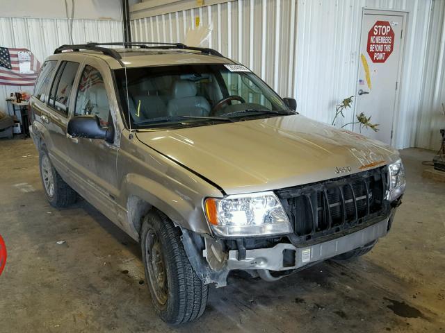 1J8GW58N04C118587 - 2004 JEEP GRAND CHER SILVER photo 1