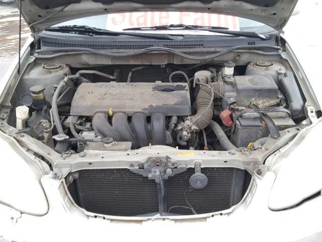 1NXBR32E13Z176315 - 2003 TOYOTA COROLLA CE SILVER photo 7