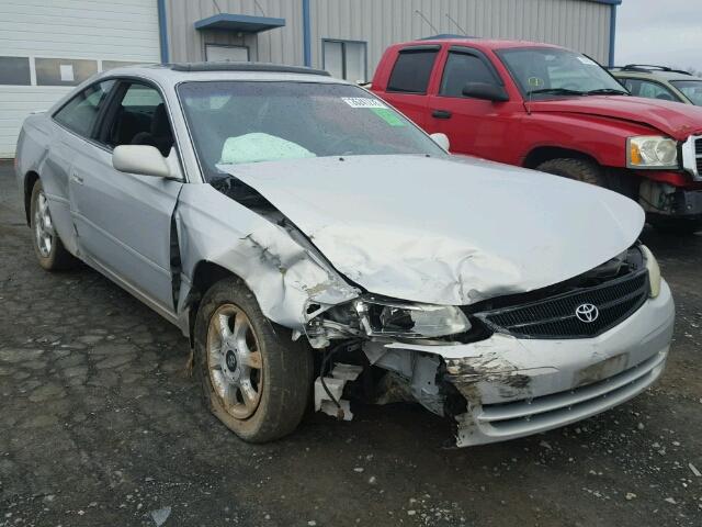 2T1CF22P71C527168 - 2001 TOYOTA CAMRY SOLA SILVER photo 1