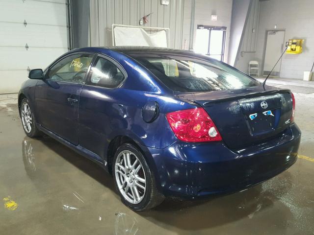 JTKDE177560085074 - 2006 TOYOTA SCION TC 蓝色 照片 3
