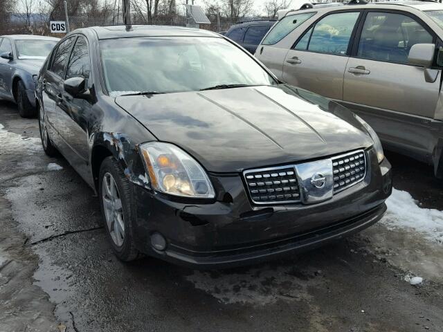 1N4BA41E24C915403 - 2004 NISSAN MAXIMA SE BLACK photo 1