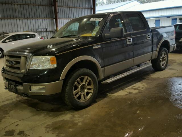 1FTPW14525FB39060 - 2005 FORD F150 SUPER BLACK photo 2